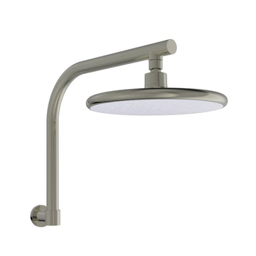 Overhead Self Cleaning Rain Shower and Arm Brushed Nickel SCS5.06