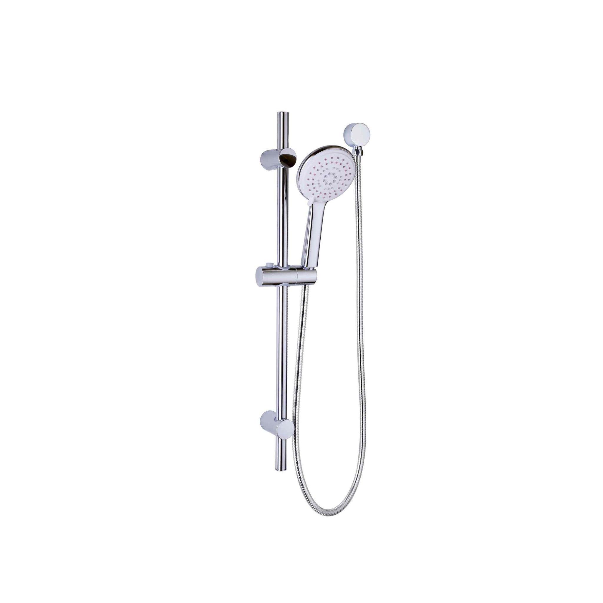 Hand Held Self Cleaning Shower on Rail Chrome SCS3
