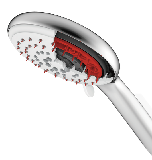 Self Cleaning Shower on Adjustable Rail SCS8